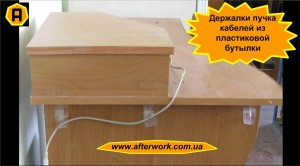KeepCable_a0 Держалки пучка кабелей из пластиковой бутылки
