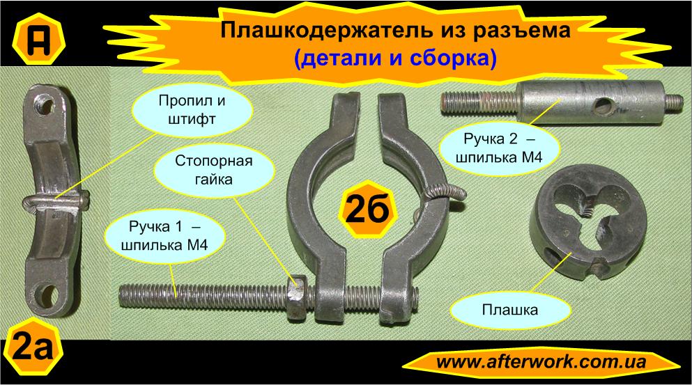 Как сделать плашкодержатель Как сделать плашкодержатель