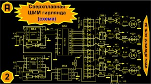 pwm_garland_a2 Сверхплавная ШИМ USB гирлянда