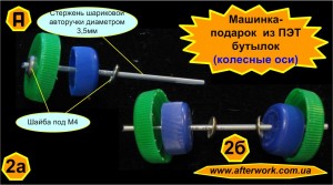 bolide_F1_a2 Машинка - подарок из ПЭТ бутылок